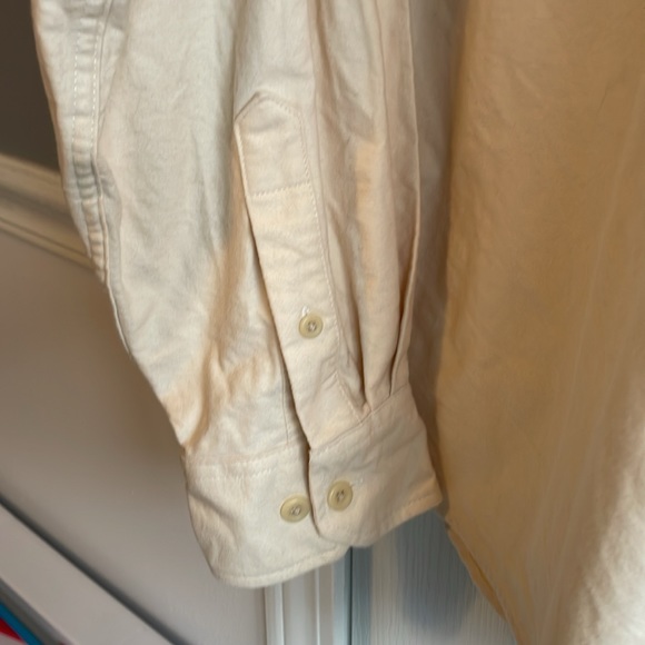 NWOT Izod button-down long sleeve shirt men’s size L super soft brushed cotton - Picture 4 of 7